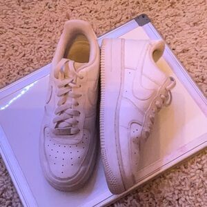 Woman’s White Sneakers